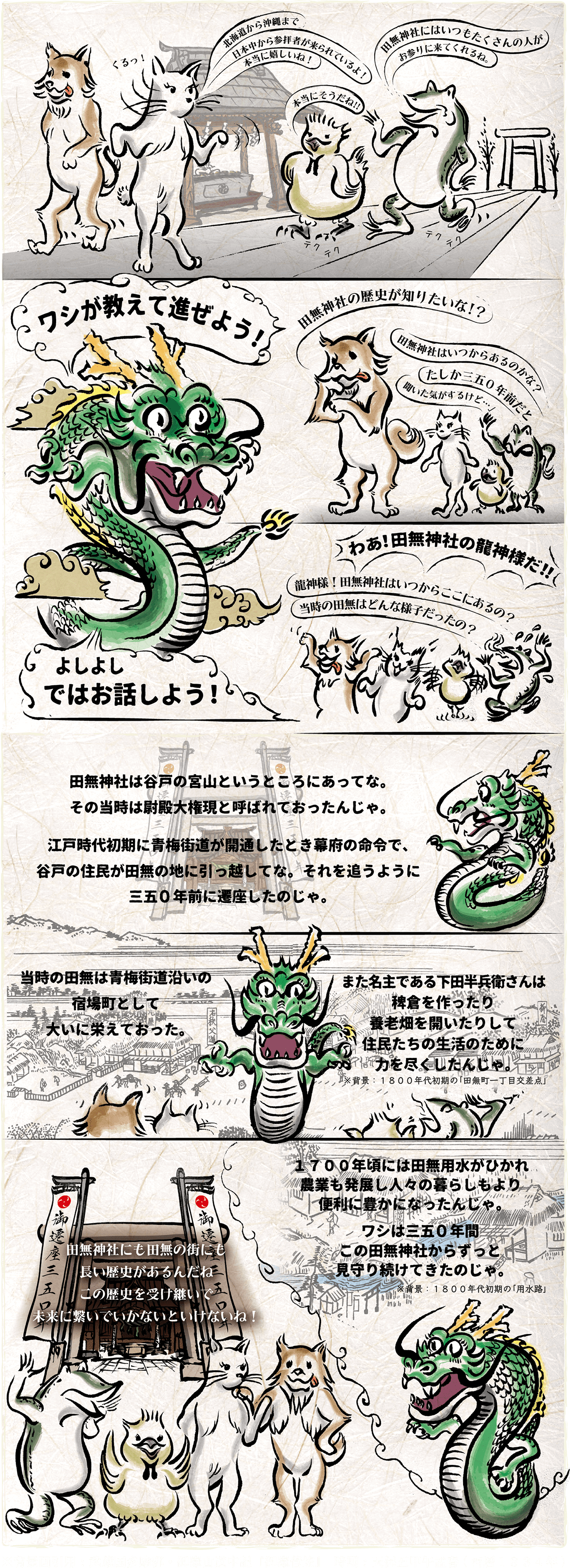 田無の歴史漫画