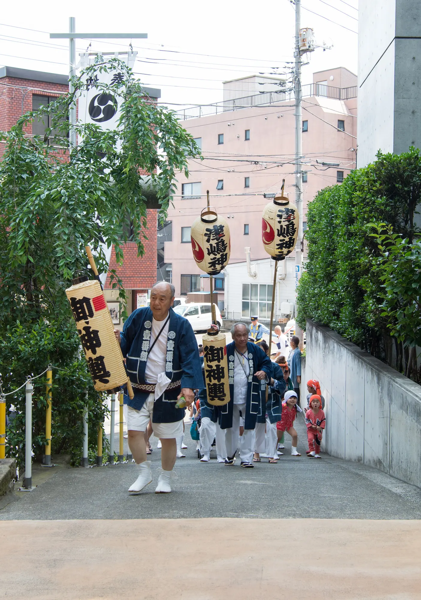 真夏の津嶋のお神輿21